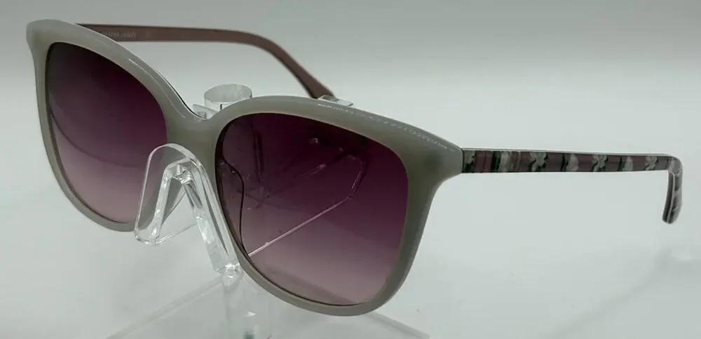 Draper James Cat Eye Sunglasses Gray Pink Gradient Women 56-17-135 DJ7003